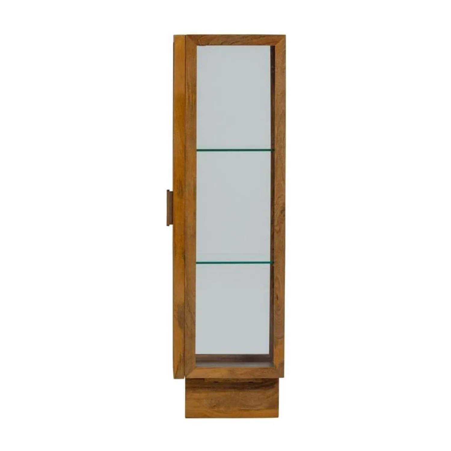 WOOOD Wandkasten|Industriele Kasten|Kella 1-deurs kast mangohout naturel 40cm