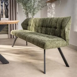 Kalfort Eetkamerbanken|Eetkamerbanken|Kelly Eetkamerbank hoven Groen