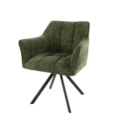 Kalfort Eetkamerstoelen|Kelly Eetkamerstoel Hoven groen