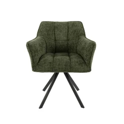 Kalfort Eetkamerstoelen|Kelly Eetkamerstoel Hoven groen