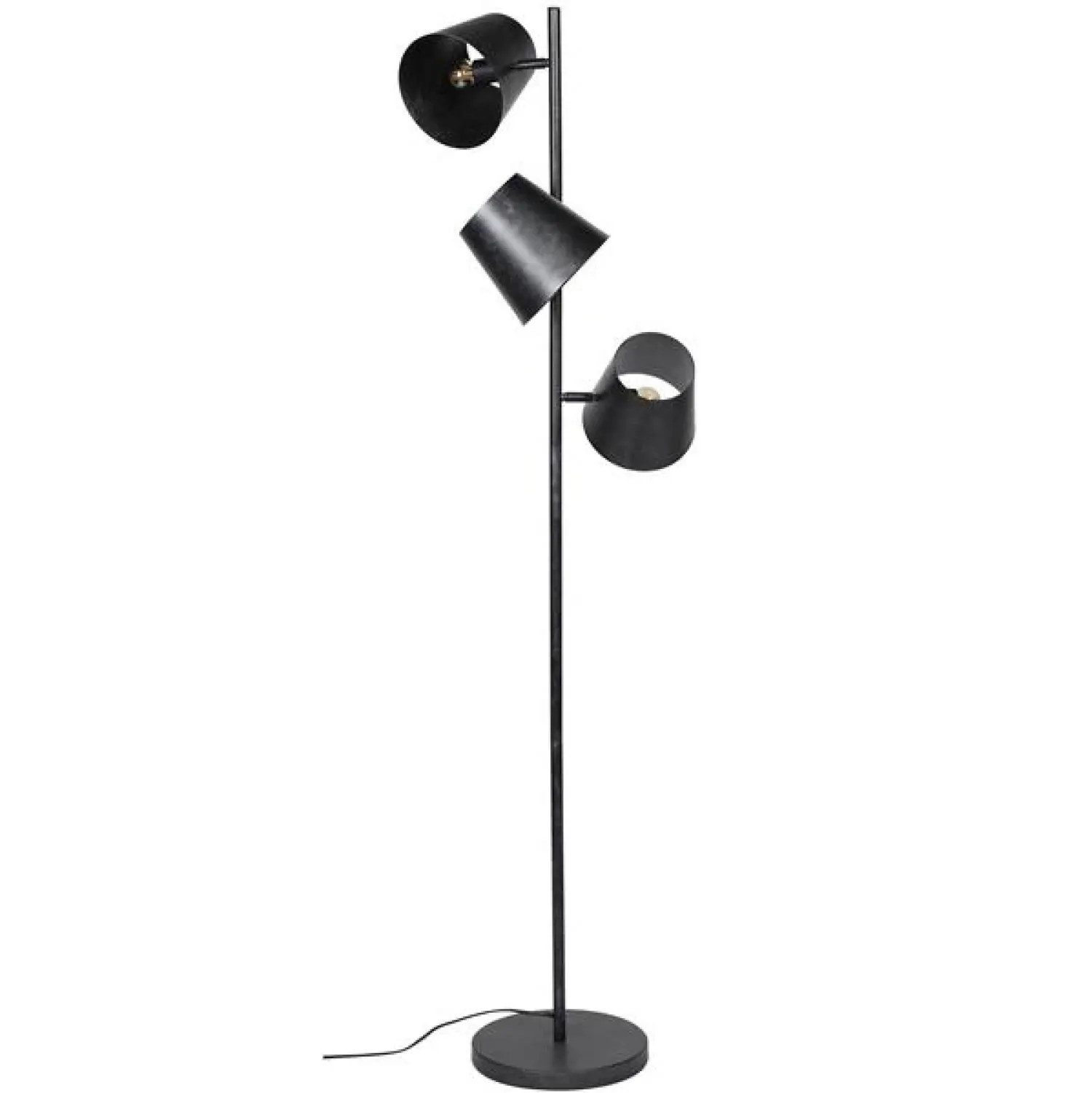 Kalfort Vloerlampen|Kenan 3-lichts vloerlamp industrieel