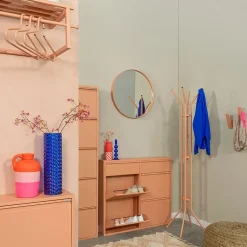Redin Design Kapstokken|Kendall Vrijstaande kapstok Terracotta 40cm