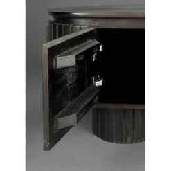 Dutchbone Industriele Kasten|Tv Meubels|Kenji Tv meubel Bruin 140cm
