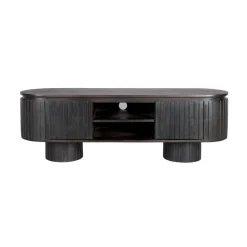 Dutchbone Industriele Kasten|Tv Meubels|Kenji Tv meubel Bruin 140cm