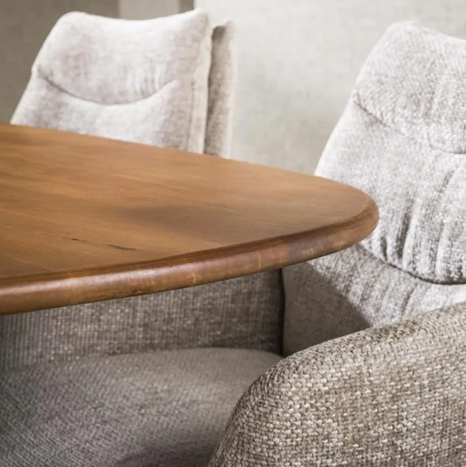 Kalfort Eettafels|Kevin Eettafel deens ovaal Mangohout 180cm