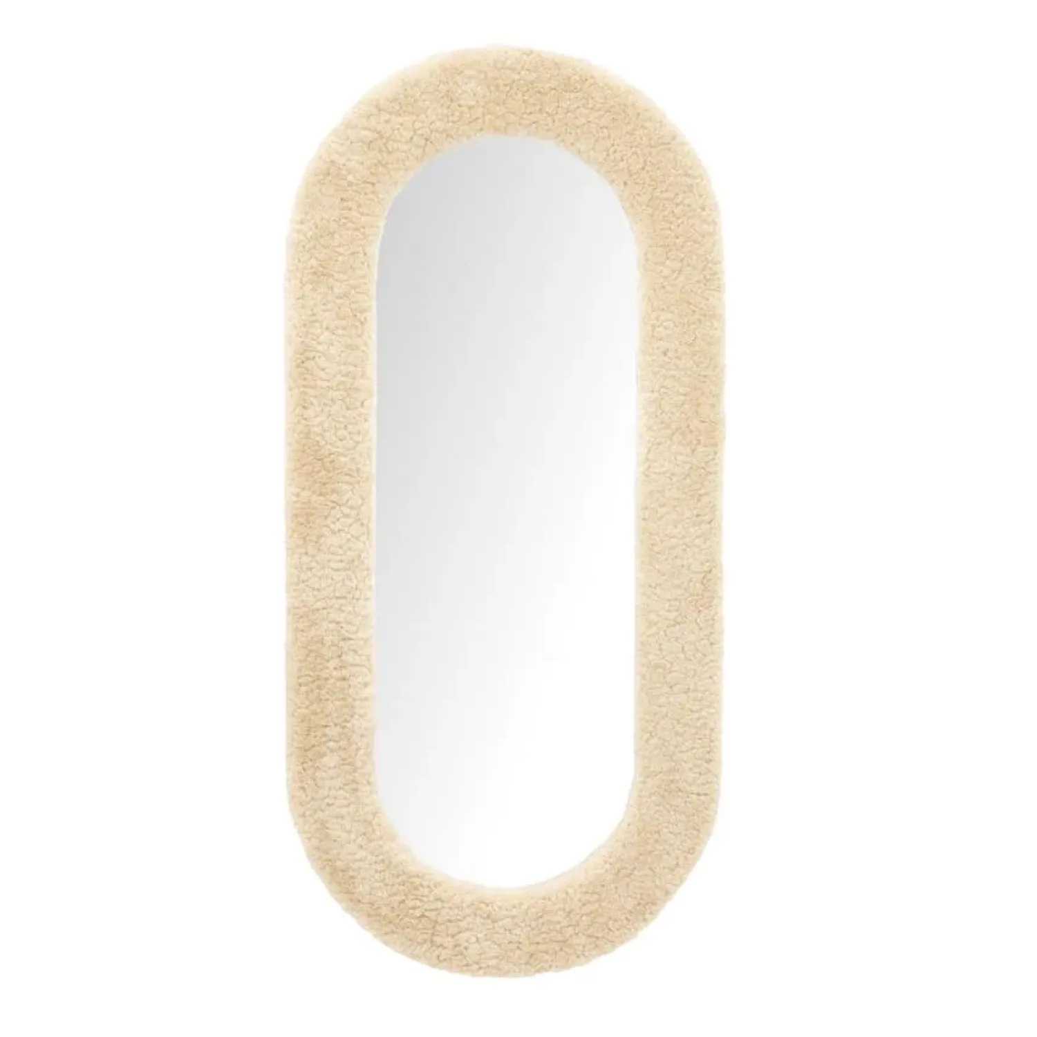 By Boo Spiegels|Kiss Spiegel large Beige 60cm