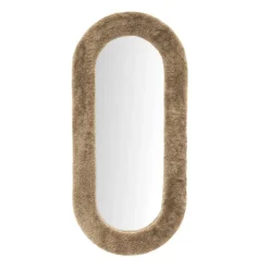 By Boo Spiegels|Kiss Spiegel large Bruin 60cm