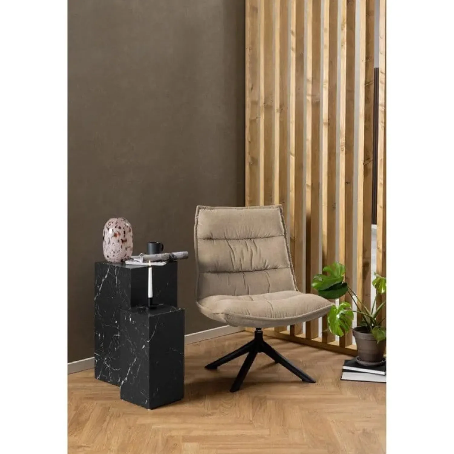 Nordhavn Fauteuils|Klyne Fauteuil Beige Stof