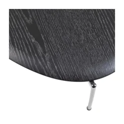 WOOOD Salontafels|Kota Salontafel Organisch Zwart 92cm
