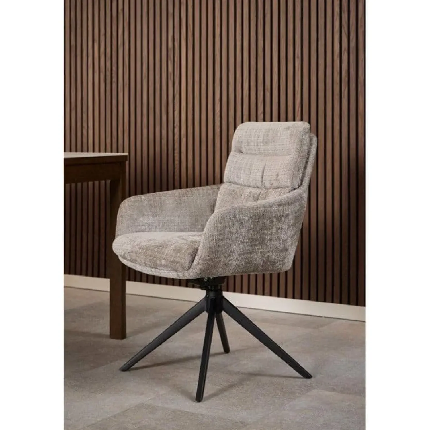 Nordhavn Eetkamerstoelen|Kovik Eetkamerstoel Grijs