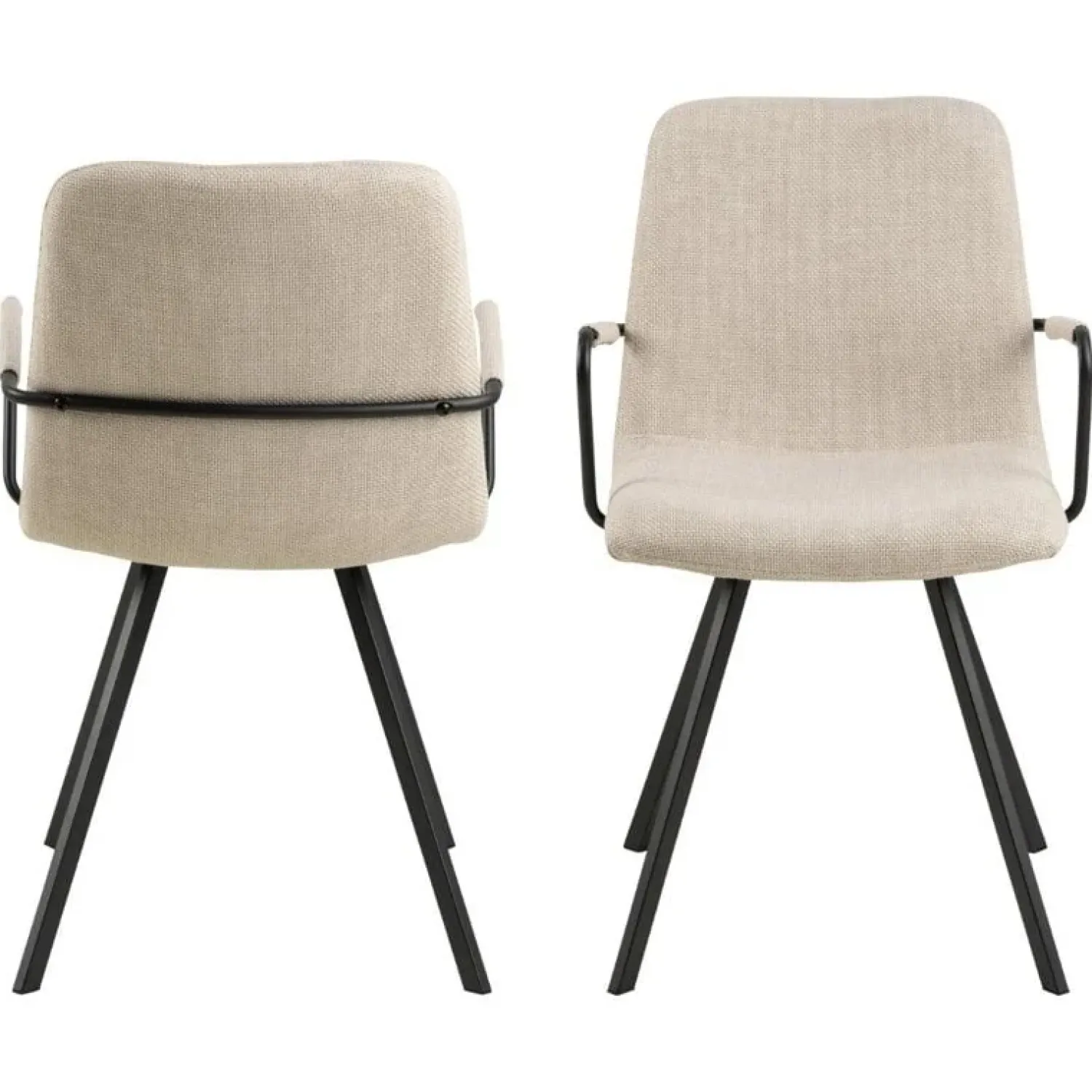 Nordhavn Eetkamerstoelen|Kraman Eetkamerstoel Beige