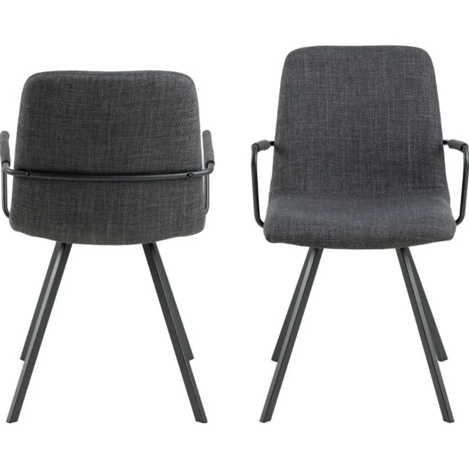 Nordhavn Eetkamerstoelen|Kraman Eetkamerstoel Grijs