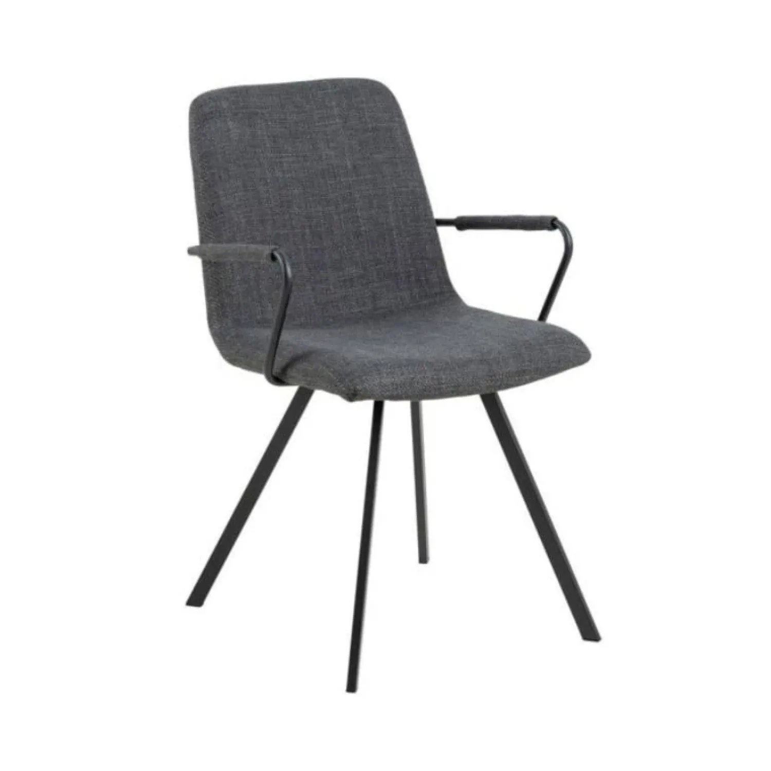 Nordhavn Eetkamerstoelen|Kraman Eetkamerstoel Grijs