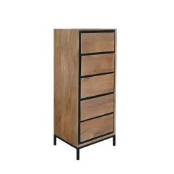 Furndea Ladenkasten|Industriele Kasten|Ladekast Sindacco Naturel 50 cm