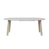 WOOOD Eettafels|Lange Jan Uitschuifbare eettafel rond eiken sydney 120/160/200cm