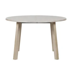 WOOOD Eettafels|Lange Jan Uitschuifbare eettafel rond eiken sydney 120/160/200cm