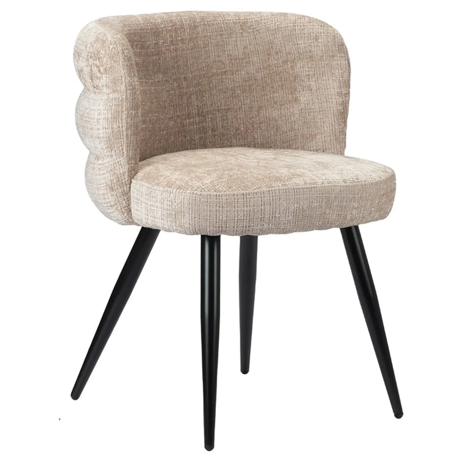 Pole to Pole Eetkamerstoelen|Lara Eetkamerstoel Crème