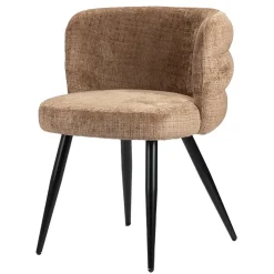 Pole to Pole Eetkamerstoelen|Lara Eetkamerstoel Karamel