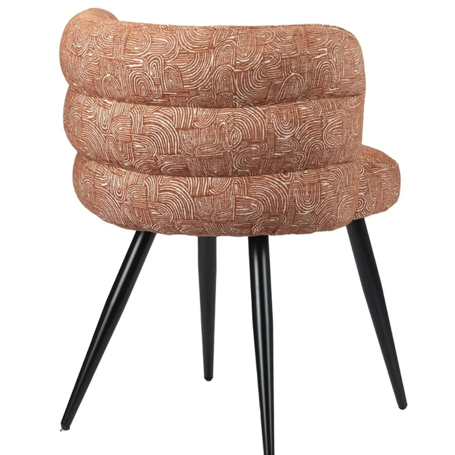 Pole to Pole Eetkamerstoelen|Lara Eetkamerstoel Safiya Terracotta