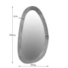 Furndea Spiegels|Larry Spiegel Naturel Mangohout 60 cm