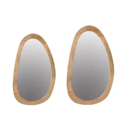 Furndea Spiegels|Larry Spiegel Naturel Mangohout 60 cm