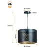 Trading Lighting Hanglampen|Laser 1-lichts Hanglamp 40cm