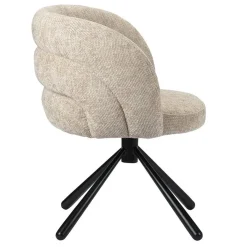 Pole to Pole Eetkamerstoelen|Laura Eetkamerstoel Latte
