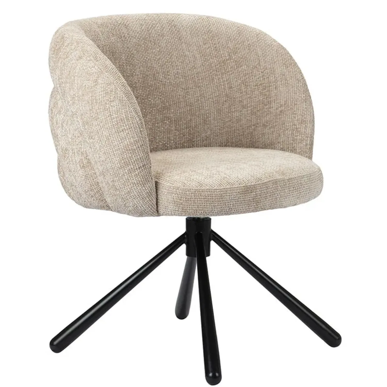 Pole to Pole Eetkamerstoelen|Laura Eetkamerstoel Latte