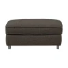vtwonen Hockers|Lazy Hocker bouclé antraciet