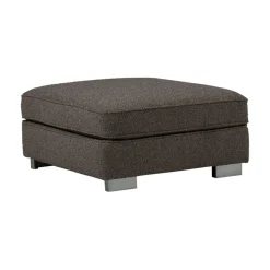 vtwonen Hockers|Lazy Hocker bouclé antraciet