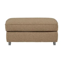 vtwonen Hockers|Lazy Hocker bouclé bruin