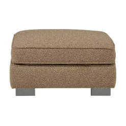 vtwonen Hockers|Lazy Hocker bouclé bruin