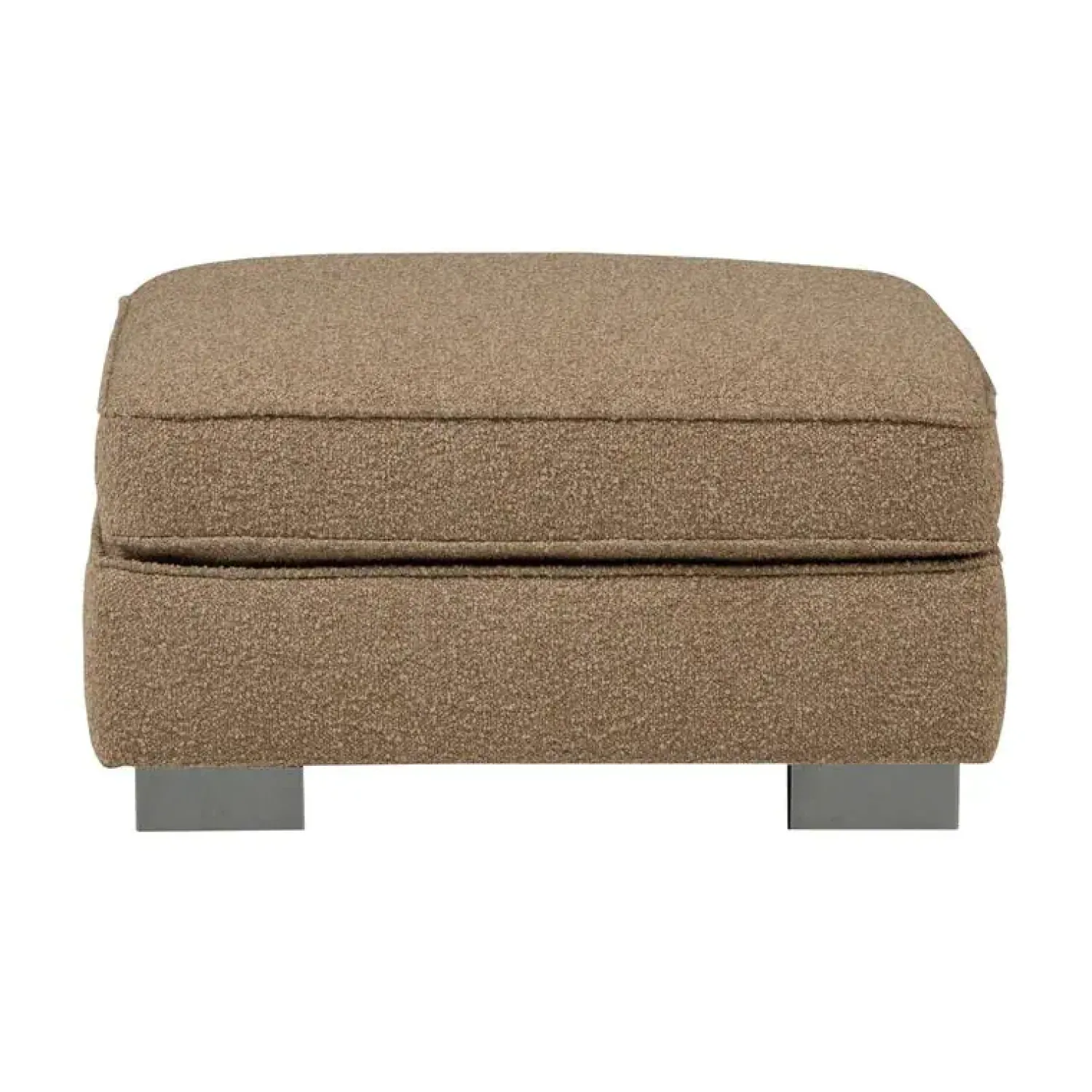 vtwonen Hockers|Lazy Hocker bouclé bruin