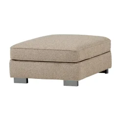 vtwonen Hockers|Lazy Hocker bouclé naturel
