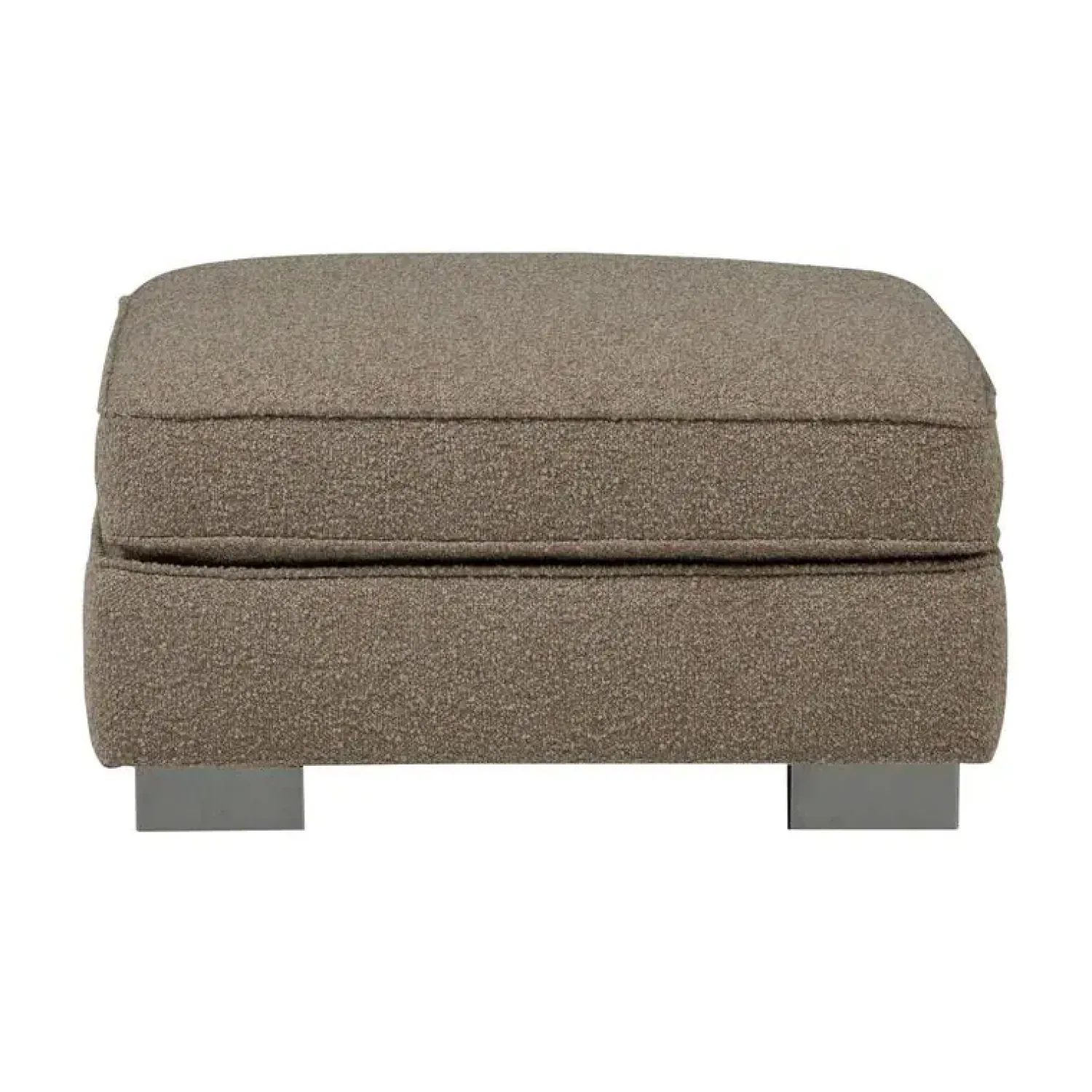 vtwonen Hockers|Lazy Hocker bouclé zand
