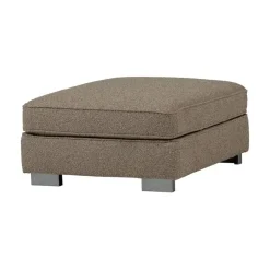vtwonen Hockers|Lazy Hocker bouclé zand
