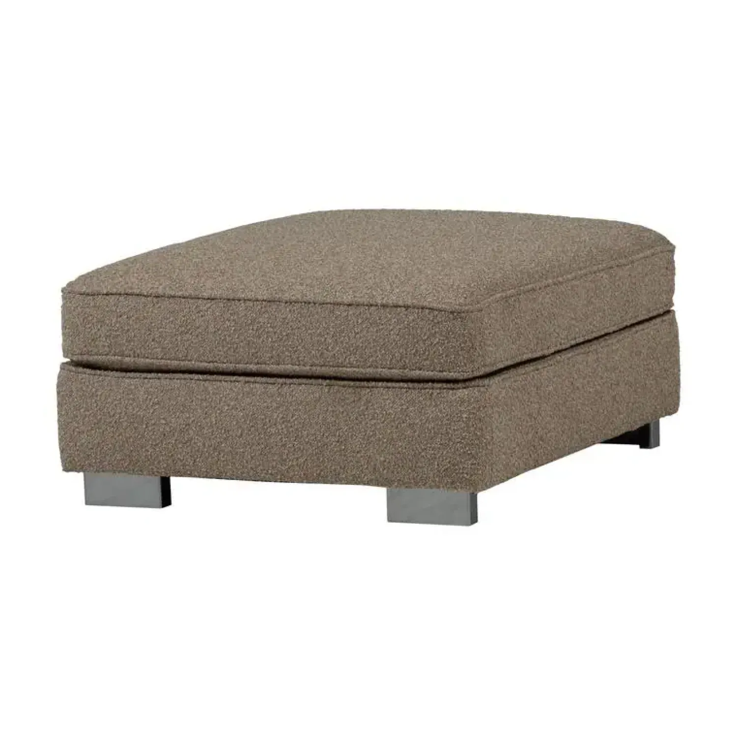 vtwonen Hockers|Lazy Hocker bouclé zand