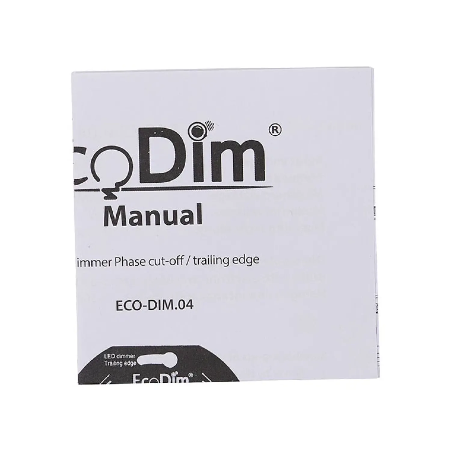 ECO-DIM Led Dimmers|Led dimmer universeel 0-150W fase afsnijding Compleet
