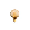 Trading Lighting Led Verlichting En Led Lampen|Led lamp Kooldraad Rond 8cm E27 Amber 3 standen