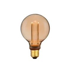 Trading Lighting Led Verlichting En Led Lampen|Led lamp Kooldraad Rond 9,5cm E27 Amber 3 standen