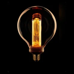 Trading Lighting Led Verlichting En Led Lampen|Led lamp Kooldraad Rond 12,5cm E27 Amber