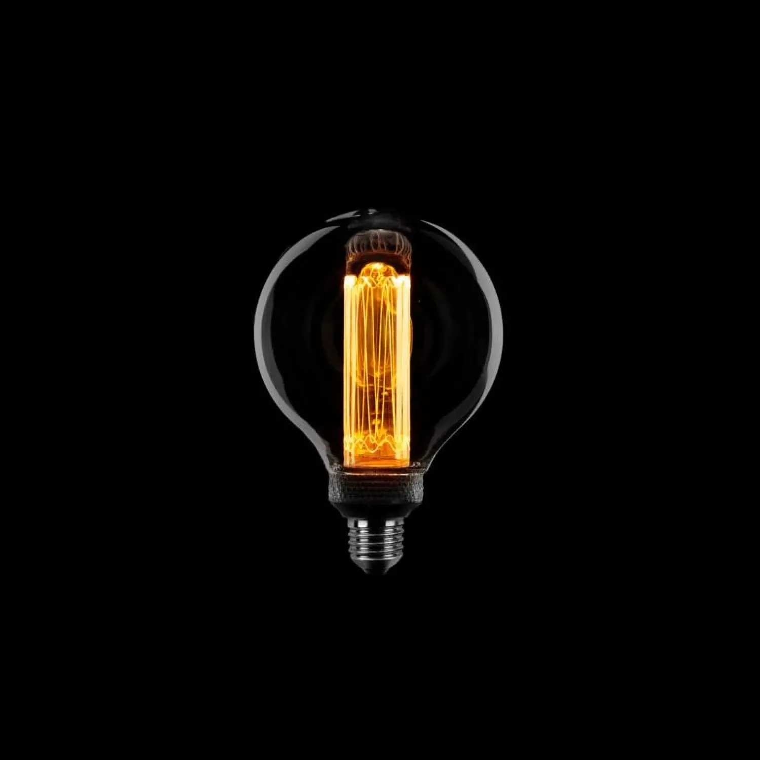 Trading Lighting Led Verlichting En Led Lampen|Led lamp Kooldraad Rond 9,5cm E27 Smoke 3 standen