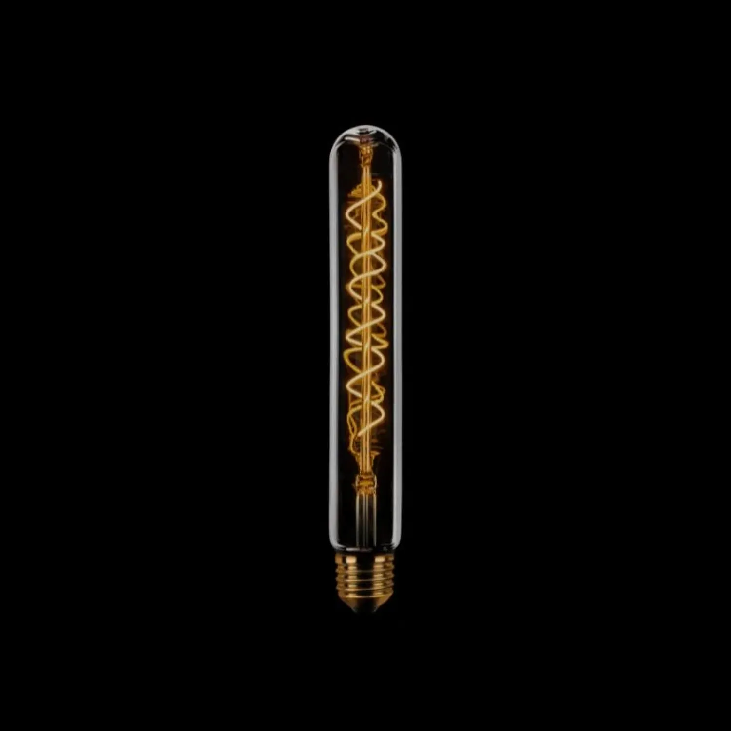 Trading Lighting Led Verlichting En Led Lampen|Led lamp spiraal Buis 18,5cm E27 Smoke 3 standen
