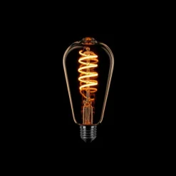 Trading Lighting Led Verlichting En Led Lampen|Led lamp Spiraal Dimtone druppel E27 Gold