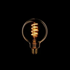 Trading Lighting Led Verlichting En Led Lampen|Led lamp Spiraal Dimtone 3 standen rond E27 9,5cm Gold
