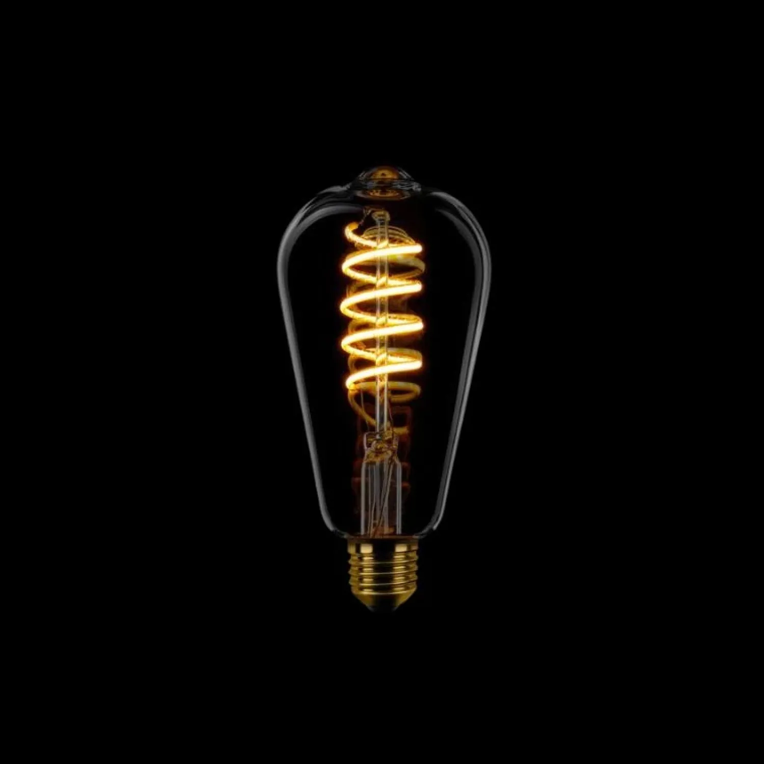 Trading Lighting Led Verlichting En Led Lampen|Led lamp Spiraal Druppel E27 Smoke