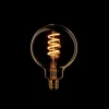 Steinmex Led Verlichting En Led Lampen|Led lamp Spiraal Rond 9,5cm E27 Gold