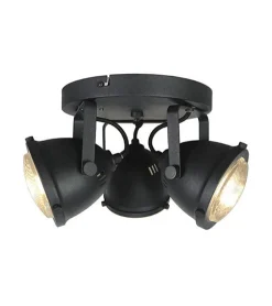 Label51 Spots|LED Spot Moto 3 zwart