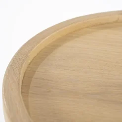 Eleonora Bijzettafels|Leia Bijzettafel naturel 46 cm