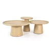 Eleonora Salontafels|Leia Salontafel naturel 80 cm